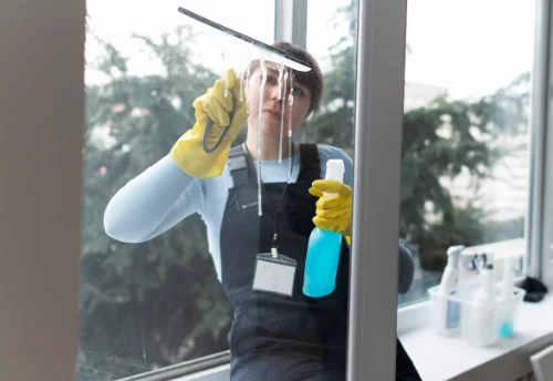 Nettoyage de vitres intérieures et extérieures à Ymeray